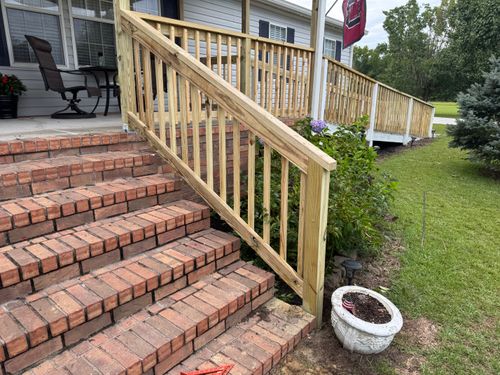 Hand Rails for 4 In The Fire Fencing LLC in Darlington, SC