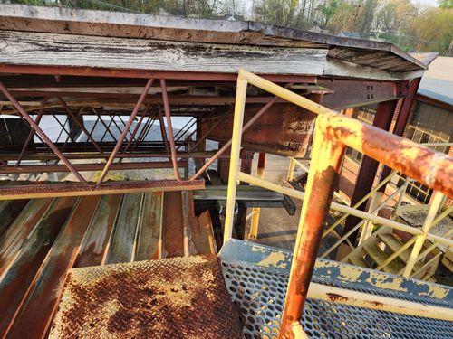 Industrial Plant Dock Roof Replacement for Merl's Construction LLC in Statesville, NC