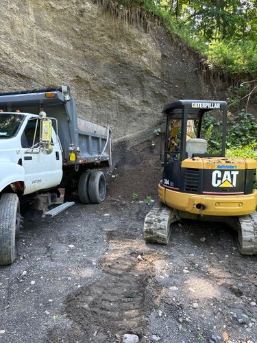 Excavation for Katinas Property Maintenance in Clifton Park, NY