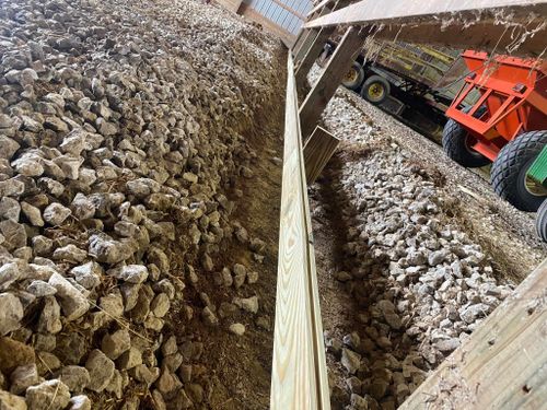 Foundation Digging for Pioneer Construction in Cambridge City, IN