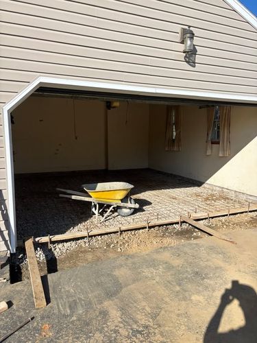 Driveway Construction for DiMaggio & Son's Masonry in Aston, PA