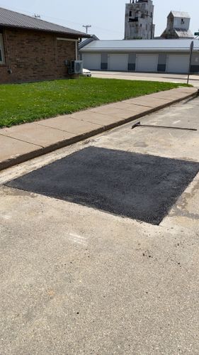 Driveway Install for TDC Excavating in Dubuque, IA