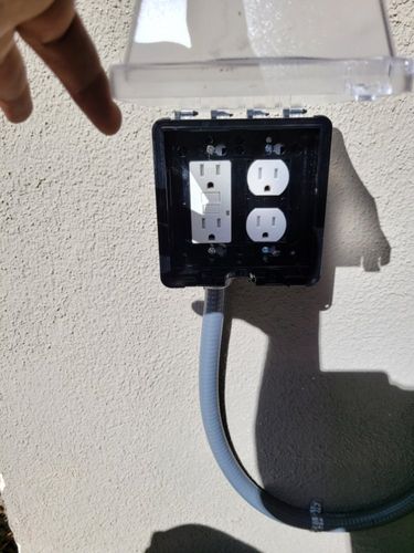 Outlet Installation for DC Electrical Home Improvements in San Fernando Valley, CA