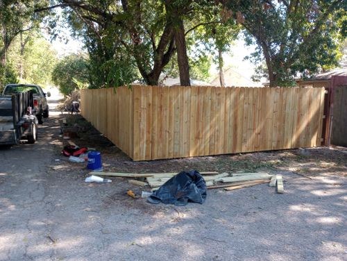 Fencing for Guzman's Landscaping Services in Austin, TX