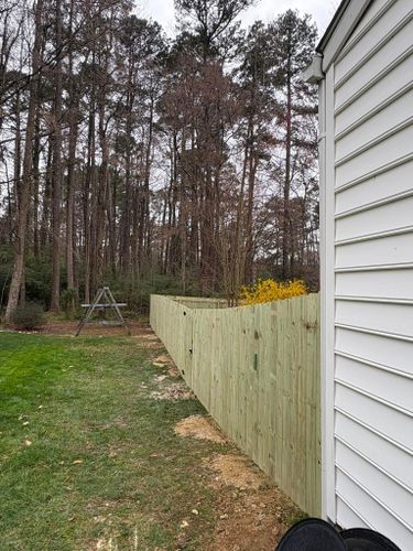 Fence Installation for TG Fencing LLC in Farmville, NC