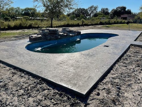 Pool Deck Builds for Keen Decorative Concrete in Corpus Christi, TX