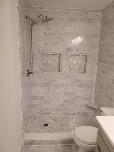 Bathroom Renovation for Gunkel's Home Improvements in Highland, MD