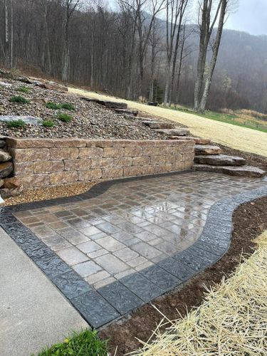 Hardscape Cleaning for Simmons Brothers Investments in Pounding Mill, VA
