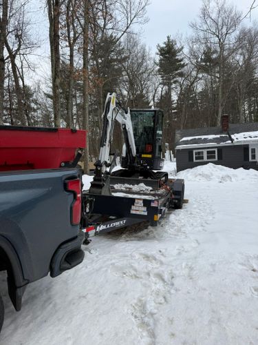 Residential Snow Plowing for LCP Property Management  in Windham, NH