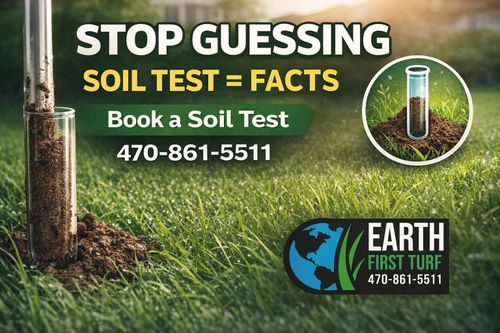Fertilization for Earth First Turf, LLC in Cherokee County, GA