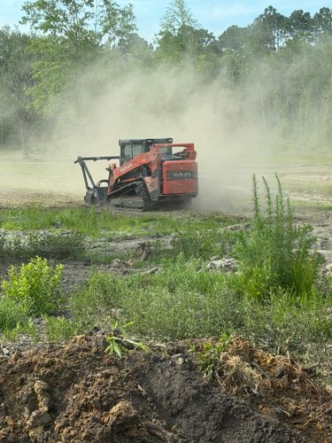 Skid Steer Service for T&S Land Management Services in Effingham County, GA