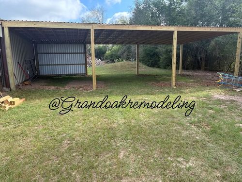 Deck & Patio Installation for GrandOak Remodeling LLC in Schulenburg, TX