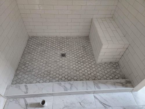 Bathroom Tiling Installation for Harris Tile and Stone in Tyler, TX