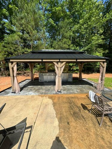 Pavillion / Pergola for E&T Outdoor Pros in LaGrange, GA