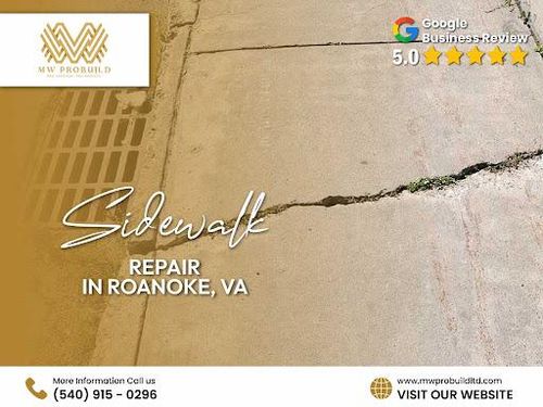 Concrete Foundations for MW ProBuild, LTD. in Roanoke, VA