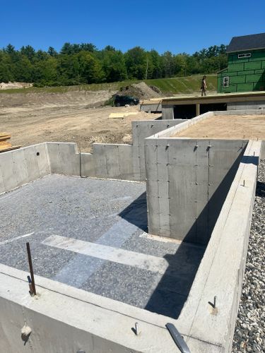 Foundation Walls for Custom Concrete of Maine in Biddeford, ME