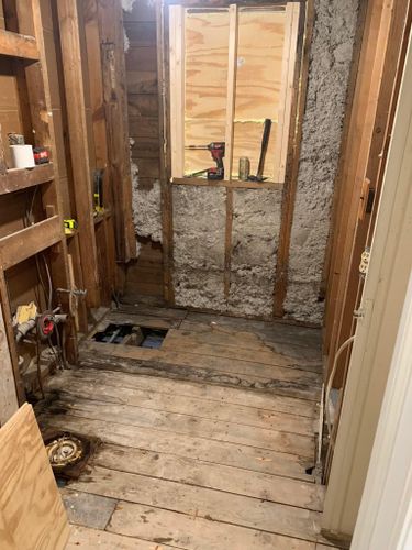 Bathroom Renovation for L.R. Platt Construction in Boonville, New York