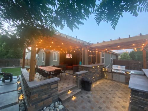 Patio Design & Installation for B&M Concrete LLC in Longmont, CO