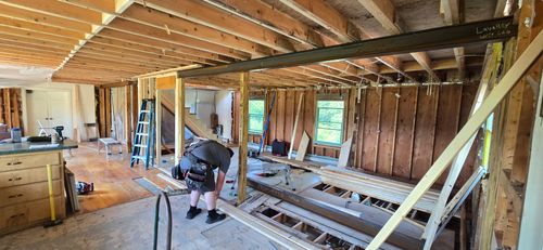 Carpentry for AA Family Construction in Lebanon, NH