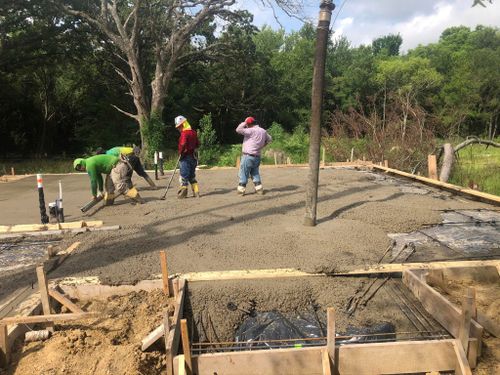 Concrete Work for JCL Concrete LLC in Streetman, TX