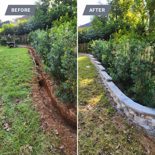 Retaining Wall Construction for Down & Dirty Lawn Svc  in Tallahassee, FL