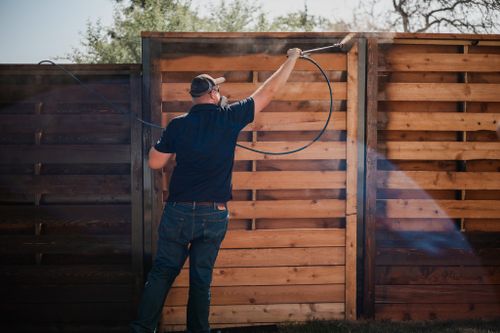 Fence Staining for Ansley Staining and Exterior Works in New Braunfels, TX