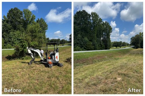 Brush Cutting and Removal for Fayette Property Solutions in Fayetteville, GA