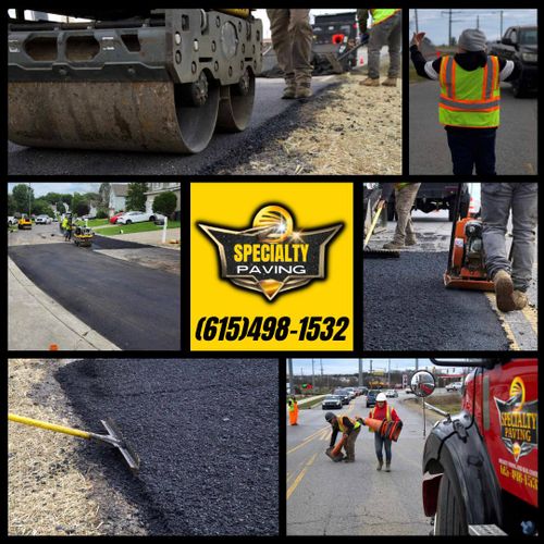 Parking Lot & Road Striping for Specialty Paving and Sealcoating in Gallatin, TN