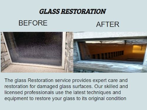 Glass Restoration for Sunlight Building Services in Birmingham, AL