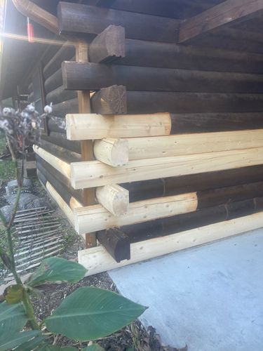 Log Replacement for Moss Construction in Longview, TX