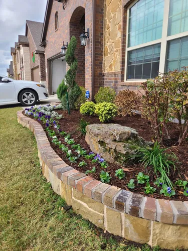 Stonework for  Be Green Lawn Care & Landscaping, LLC in Denton, TX