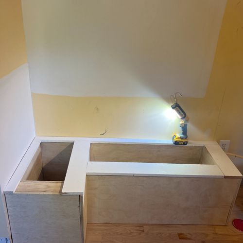 Pre-paint Preparation Levels for Patrick's Painting & Home Improvement in Alexandria, VA