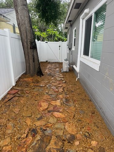 Pavers for Team Tolson Landscape in Tampa Bay, FL