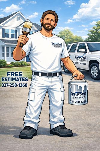 Kitchen and Cabinet Refinishing for Hollier's Painting in Lafayette, LA