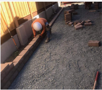 Retaining Wall Construction for Regalado Landscape in Antioch, CA