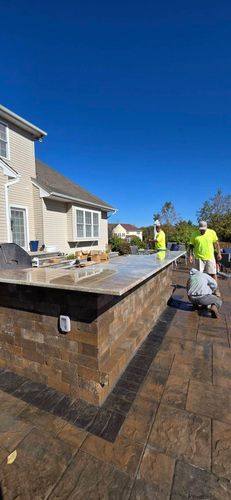 Masonry for DiSessa Landscape & Construction in Wantage, NJ