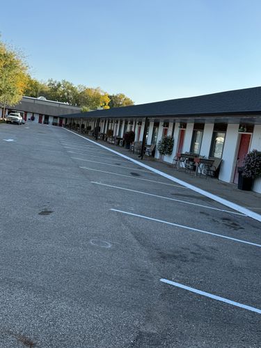 Line Striping for Midwest Line Striping LLC in Spirit Lake, IA