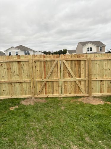 Fence Installation for TG Fencing LLC in Farmville, NC
