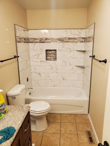 Tiling for Anastasi Precision Builders LLC in Klamath Falls, OR