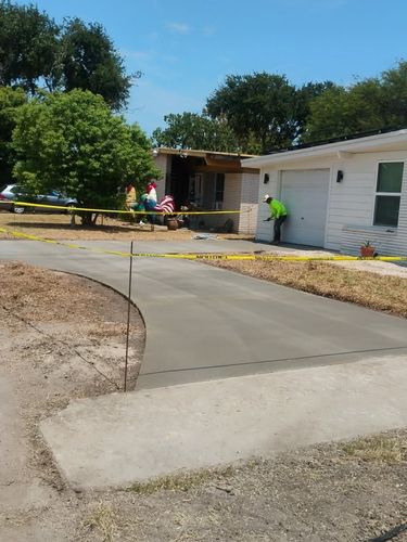 Concrete Flatwork for Keen Decorative Concrete in Corpus Christi, TX