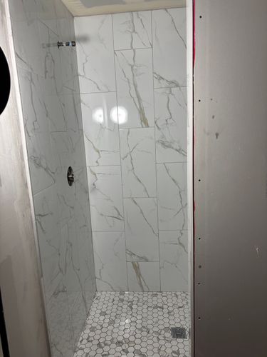 Bathroom Renovation for Linsfort Construction in Villa Park, IL