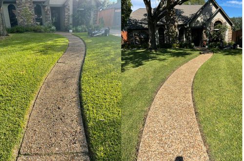 Driveway & Sidewalk Cleaning for CT Power Washing in Houston, Texas