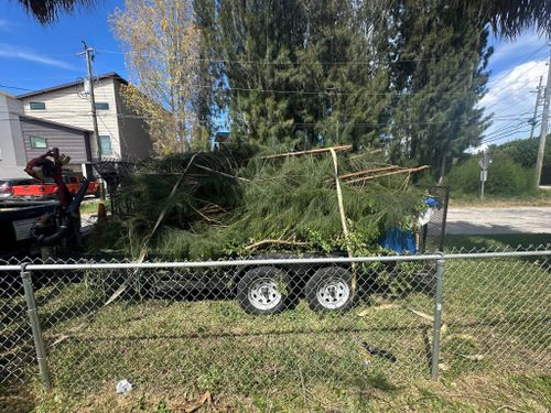 Fall Clean Up for Kramer & Son’s Property Maintenance in Hudson, FL