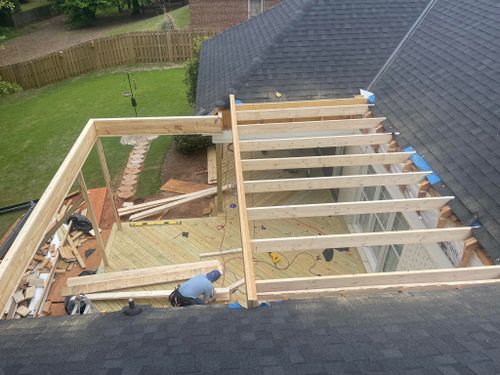 Deck & Patio Installation for E E G Construction in Columbus, GA