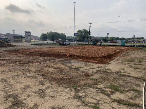 Commercial Excavation for Tyler Sand Gravel And Excavation in Ben Wheeler, TX
