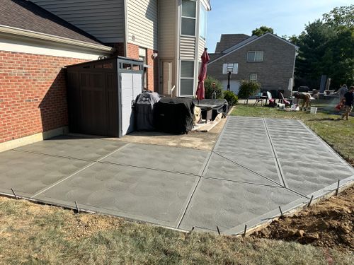 Concrete Patios & Driveways for Tanenbaum Services & Concrete in Florence, KY