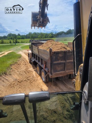 Excavation for Davis Landworx in Clanton,  AL