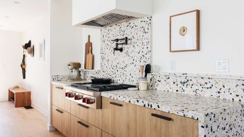 Kitchen Counter Tiling for Cox Tile and Stone in Clinton, UT