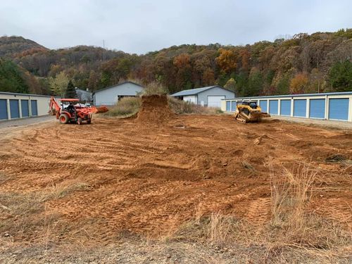 Light Clearing for Elias Grading and Hauling in Black Mountain, NC