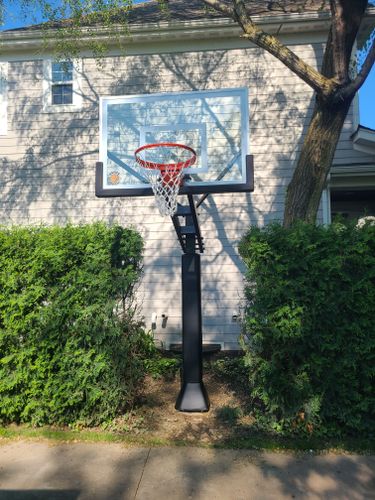 Basketball Hoop Installation for Fence Medic in Northbrook, IL